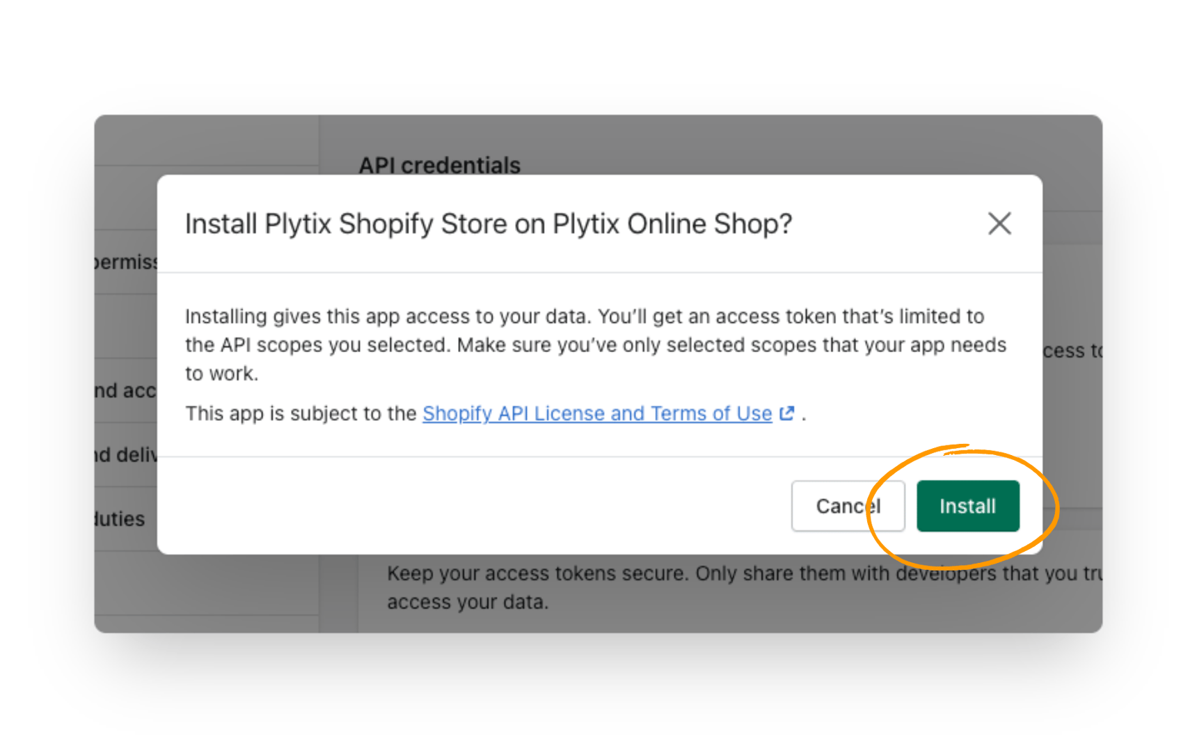 Shopify Getting The API Access Token From Your Shopify Store